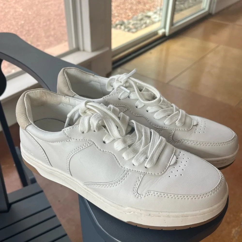 Madewell Court Sneakers in White Leather - Picture 1 of 9